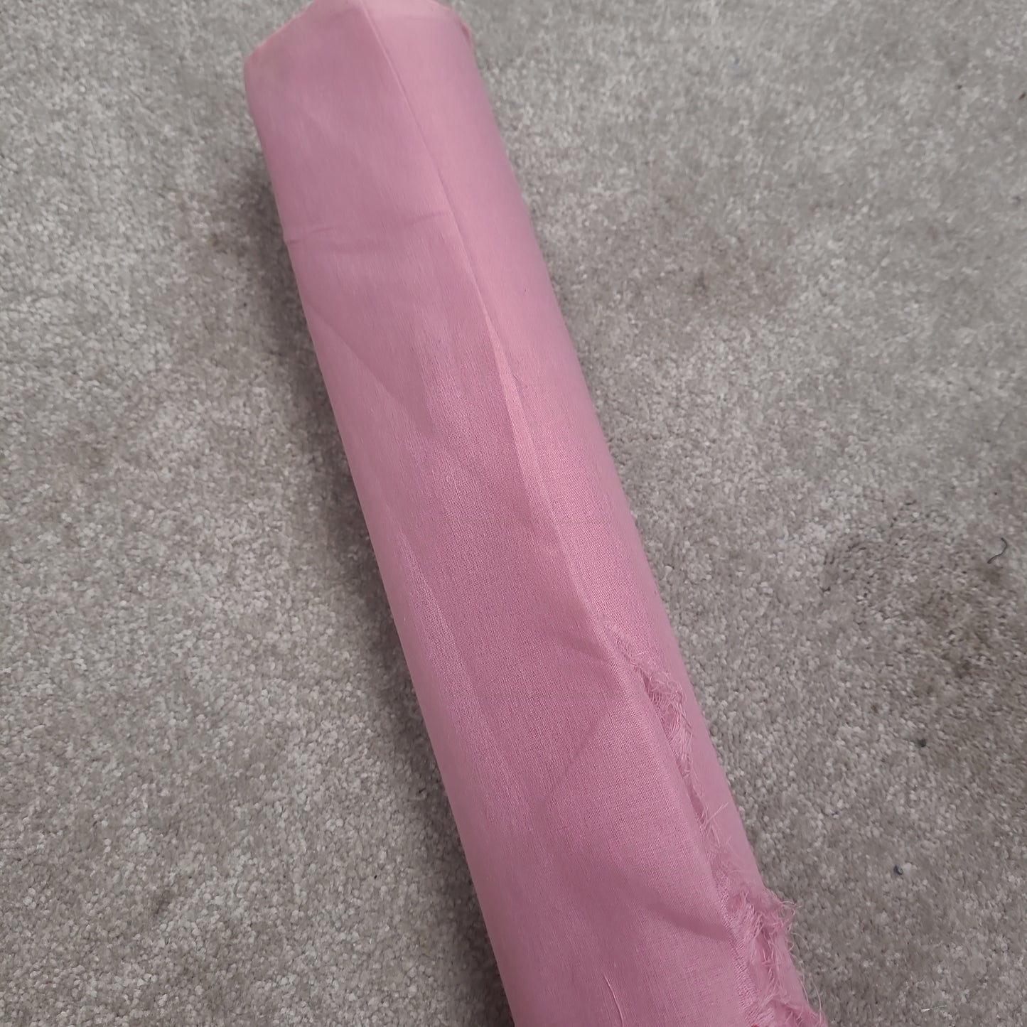 Pink cotton by the metre