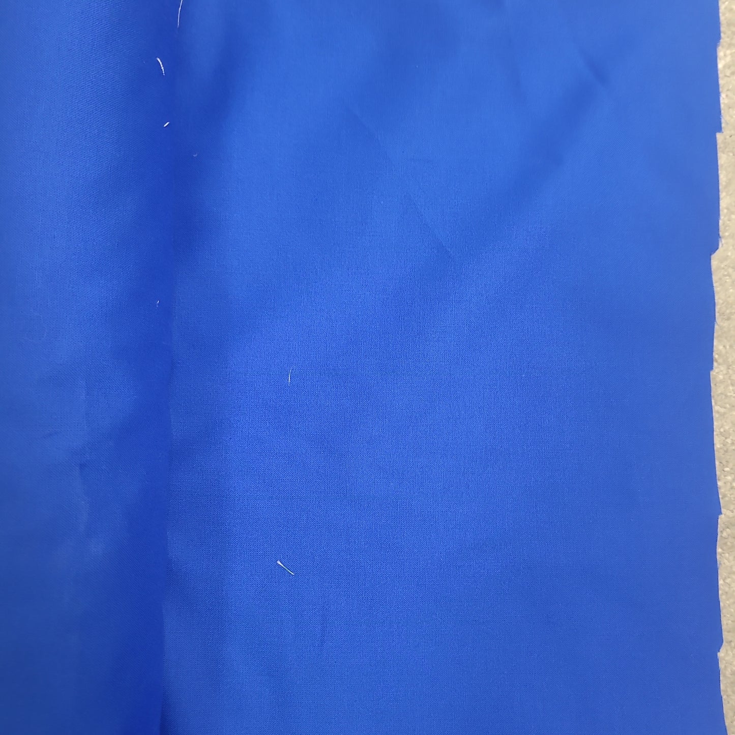 Royal blue cotton fabric by the metre
