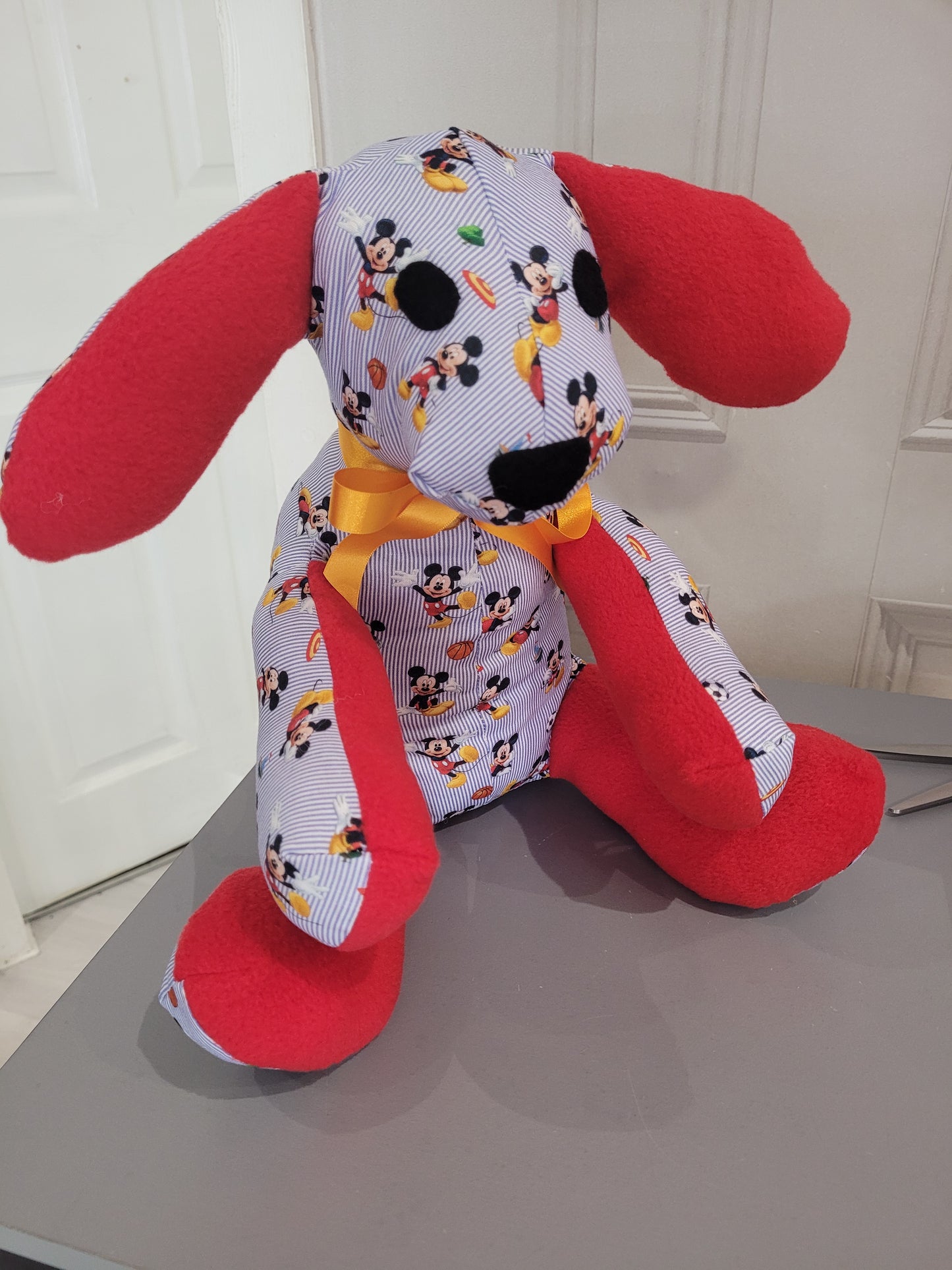 Bespoke soft dog toys gift idea
