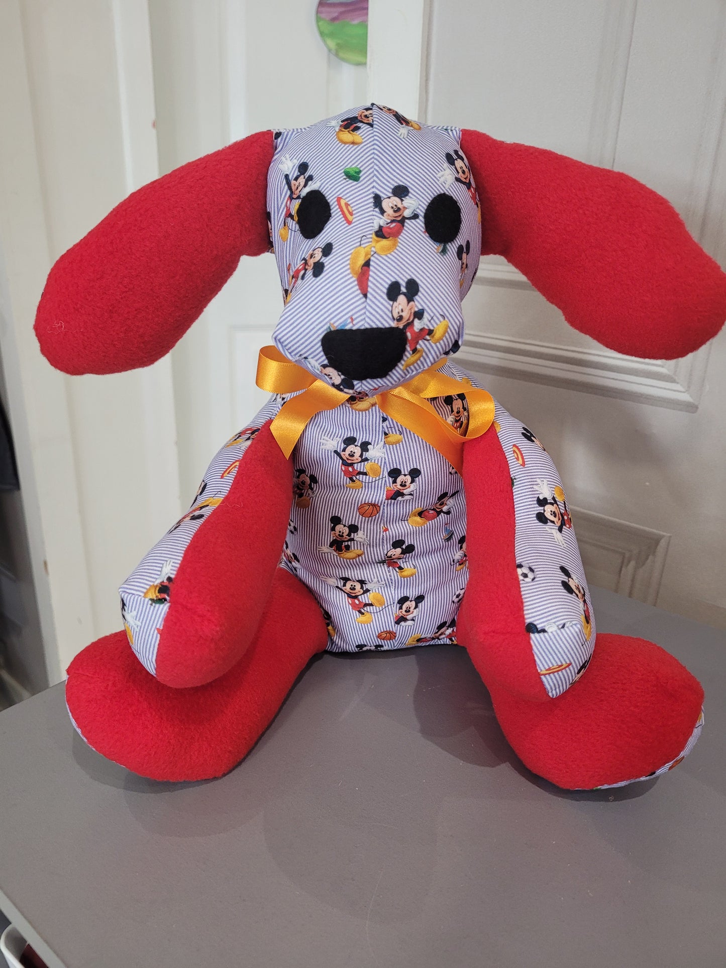 Bespoke soft dog toys gift idea