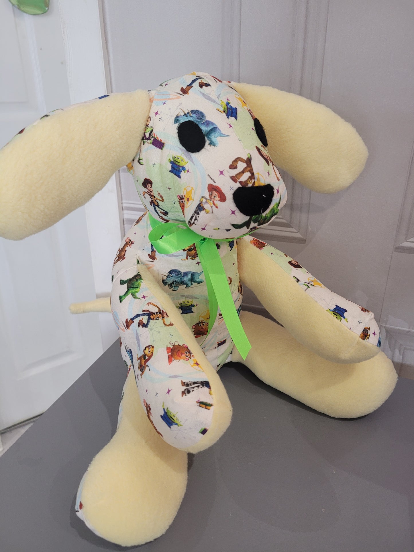 Bespoke soft dog toys gift idea