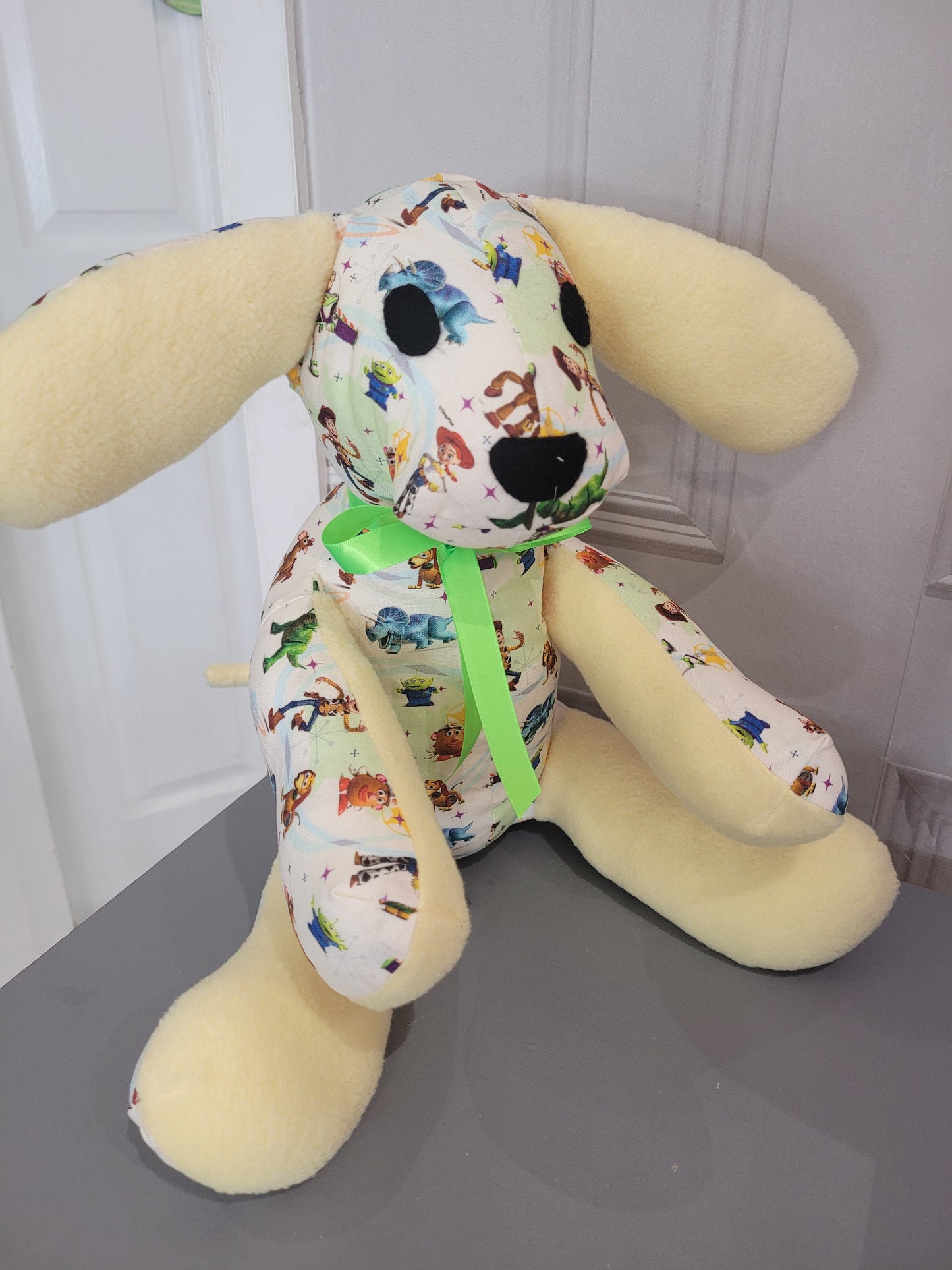 Bespoke soft dog toys gift idea
