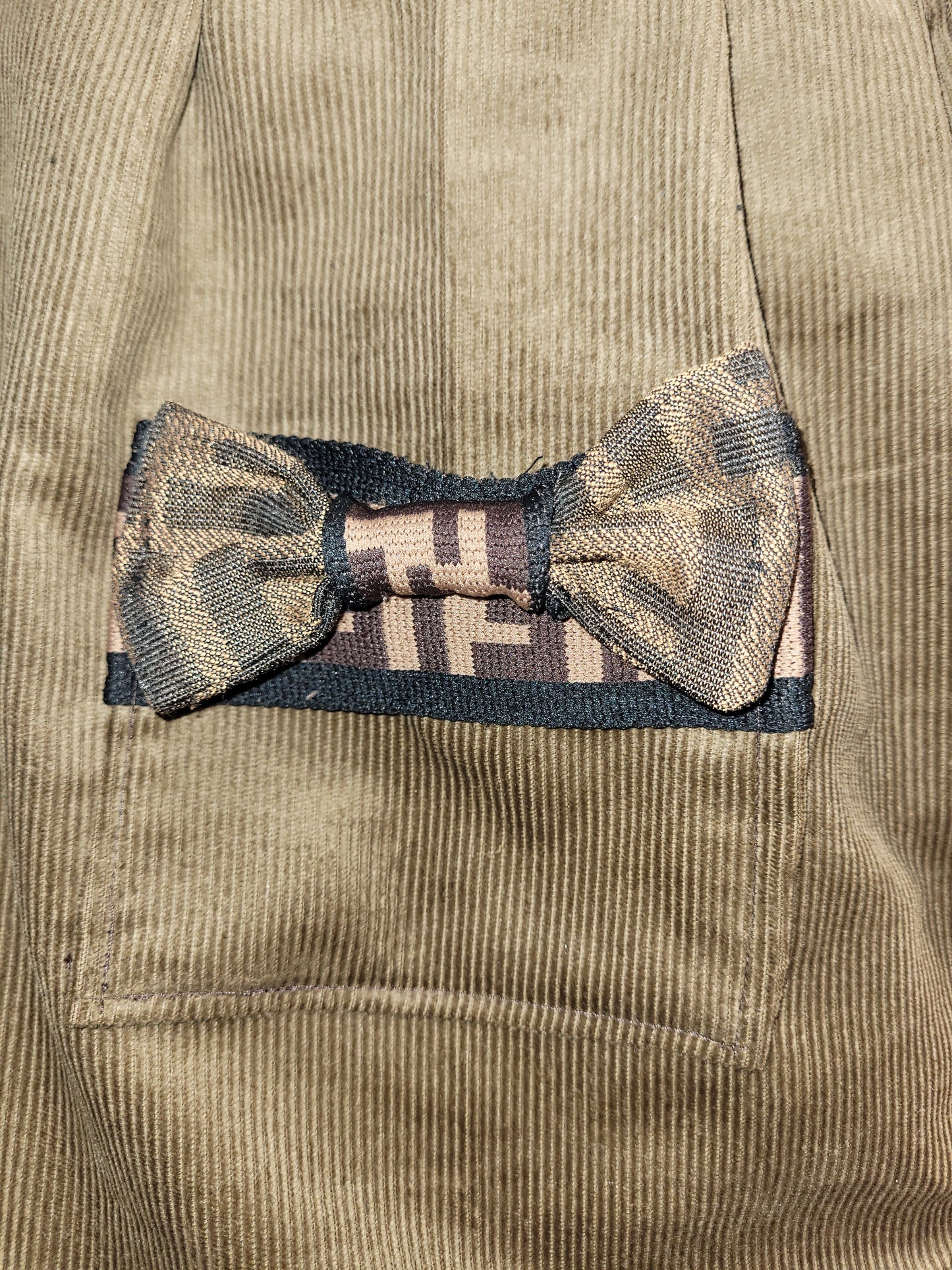 Girls bespoke made premium bow pockets skirt Handmade.By.MeggyFifee