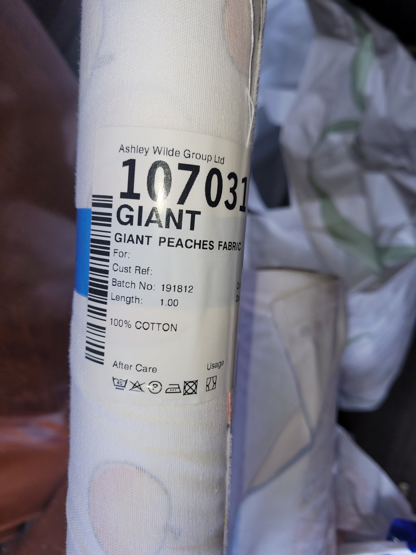 Roald Dahl 100% cotton James and the giant peach