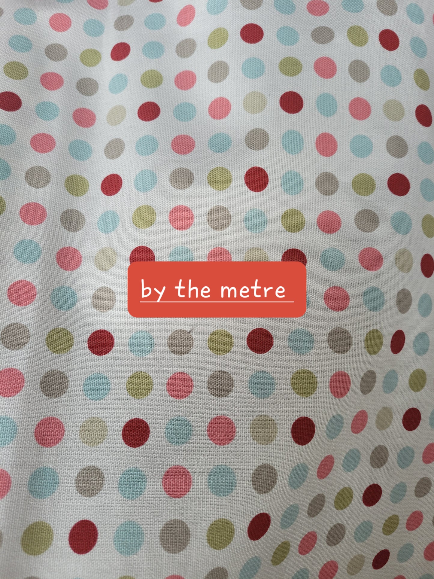 Clark & clark 100% cotton spot material by the metre
