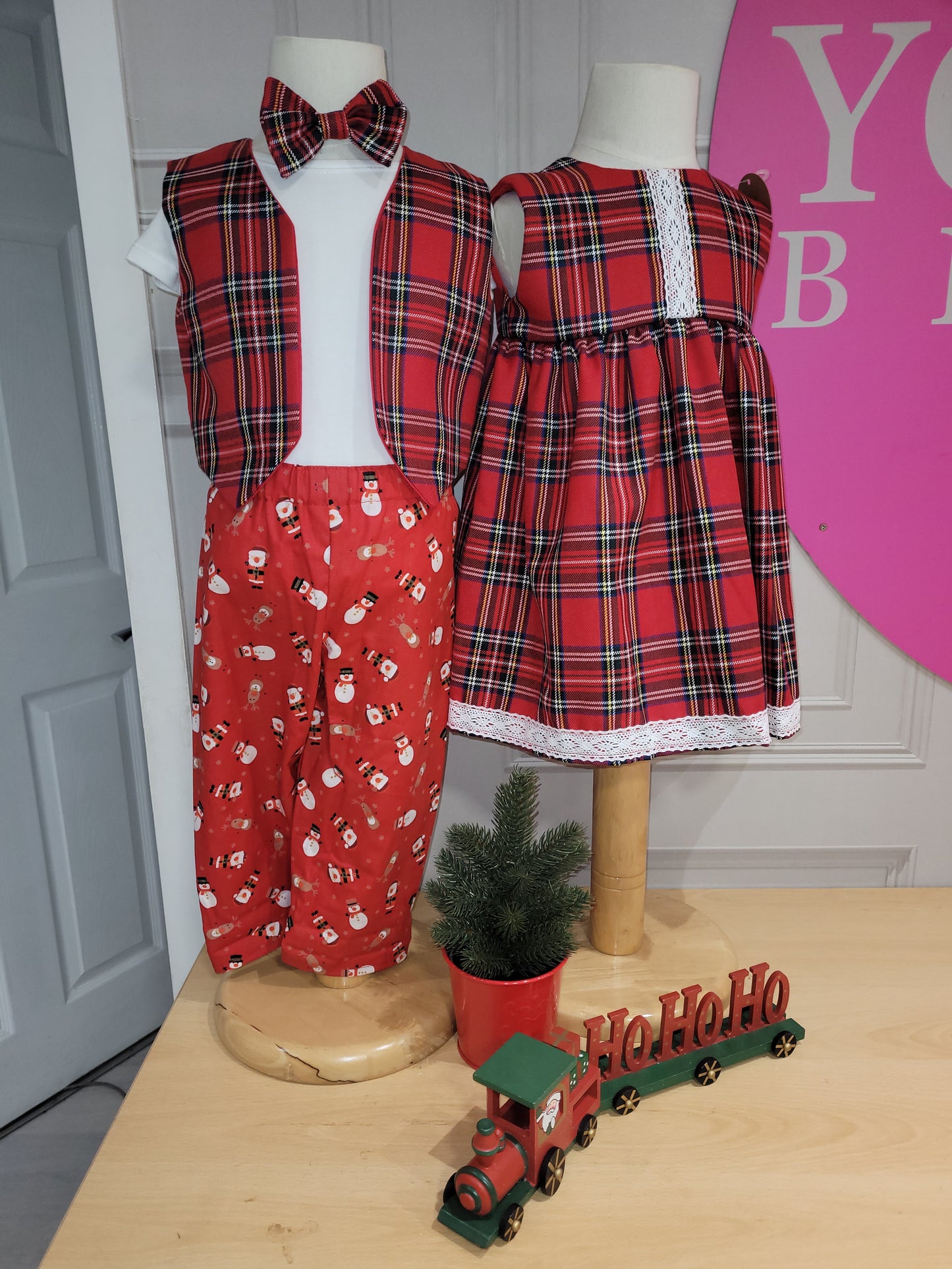 Bespoke santa trousers Handmade.By.MeggyFifee
