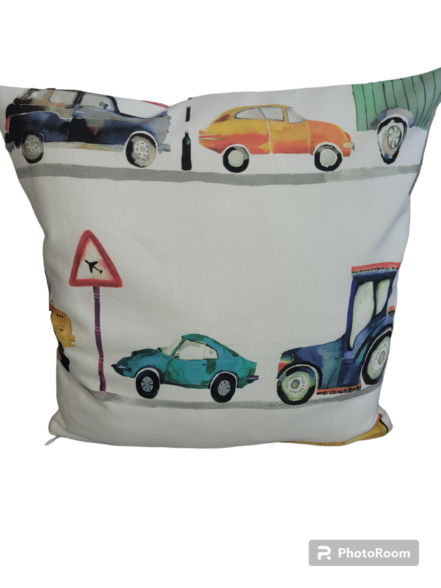 Vehicles bespoke made cushion Handmade.By.MeggyFifee