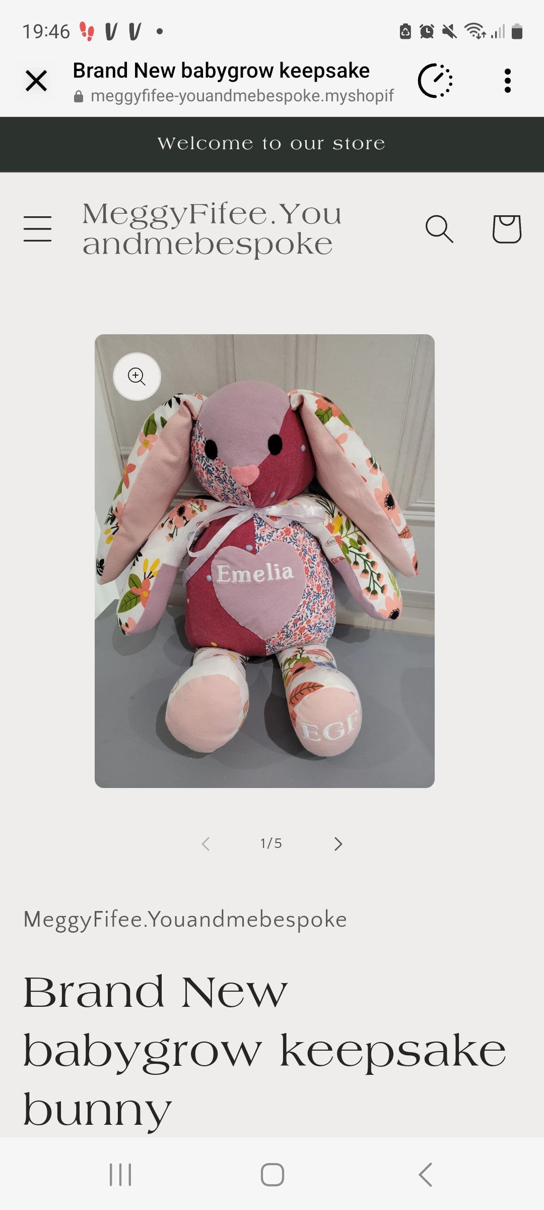 Memory keepsake bunnys By.MeggyFifee