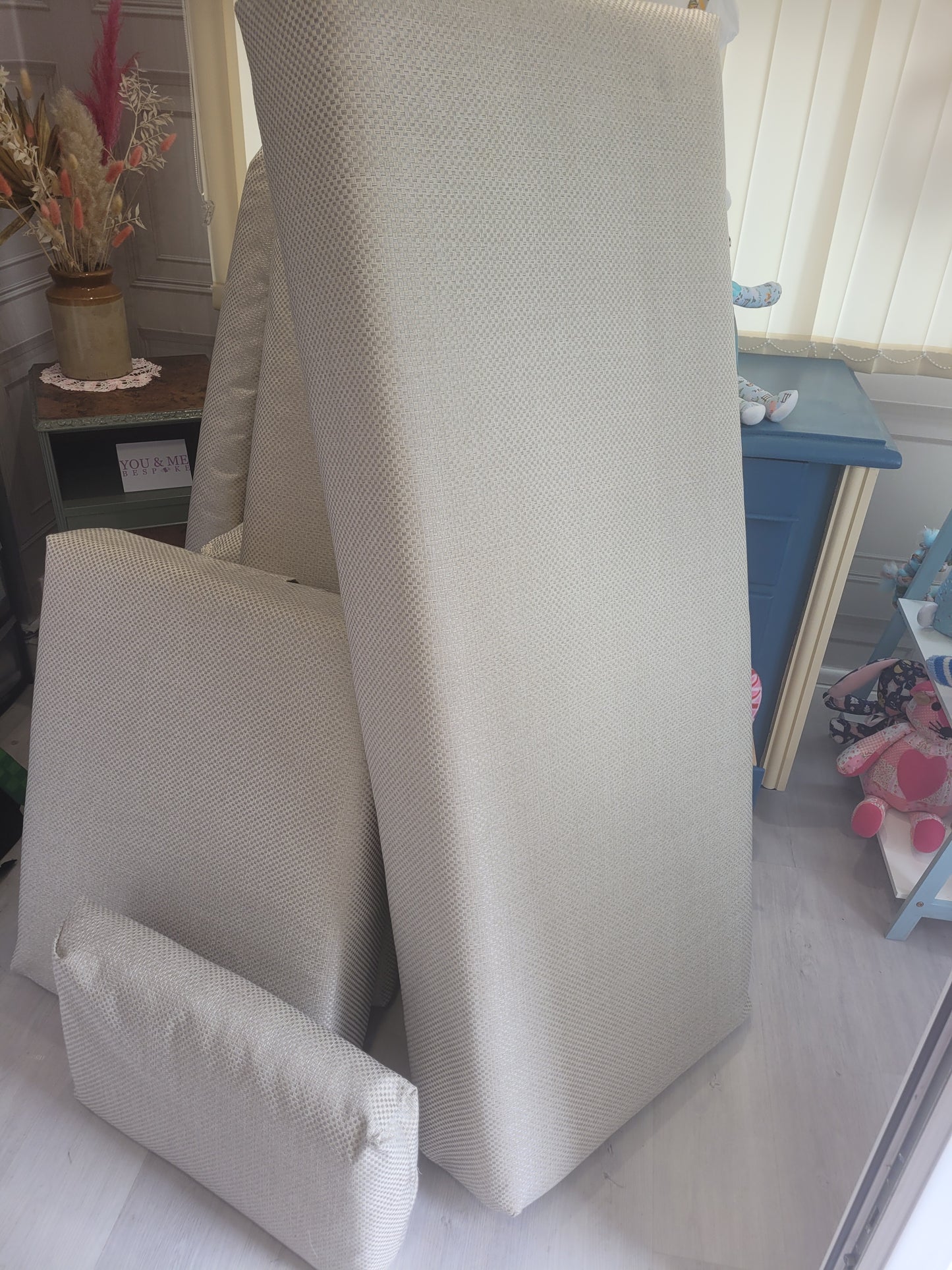 Caravan cushions recover handmade.by.meggyfifee