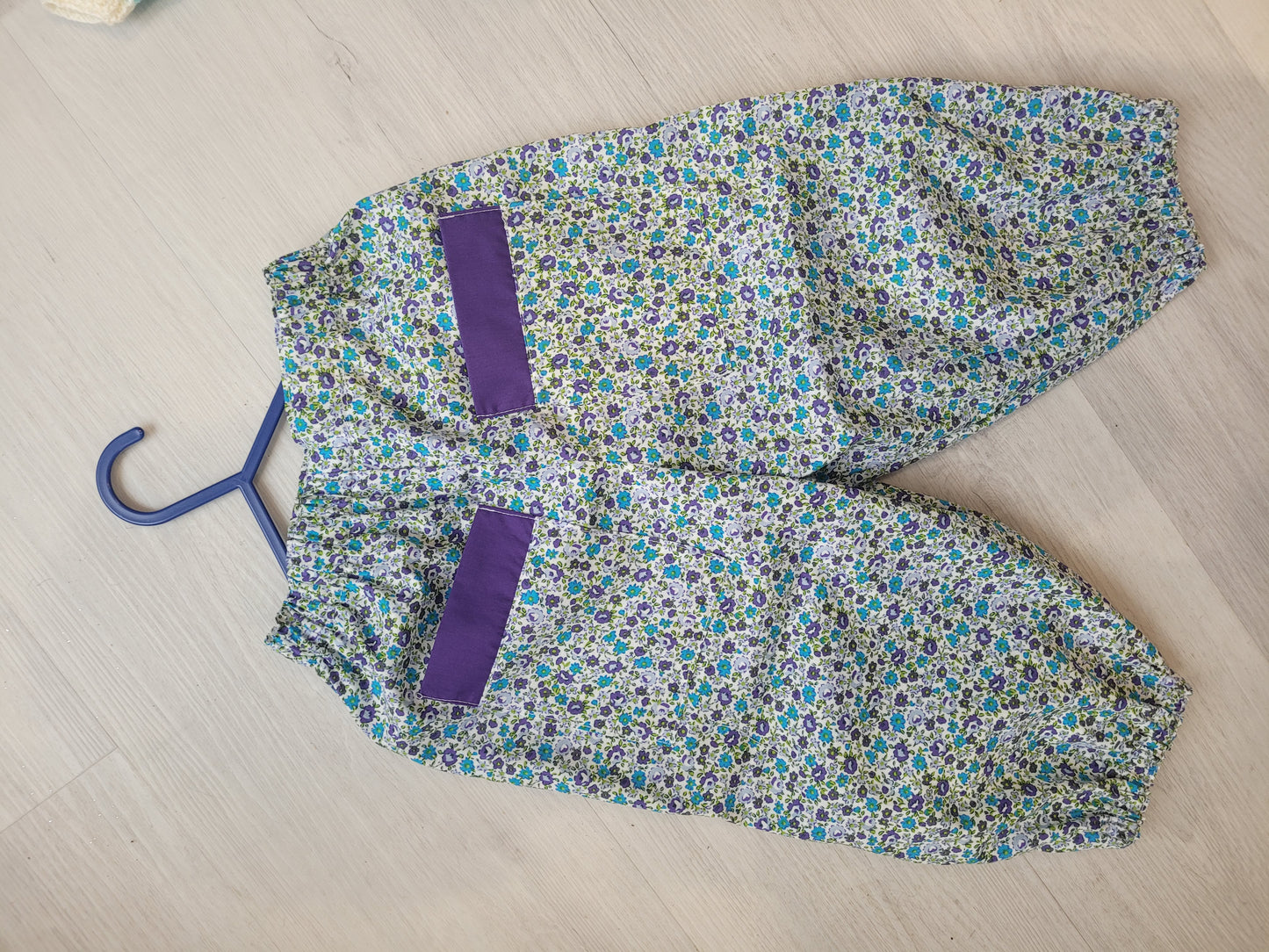 Handmade girls ditsy trousers and bobble Handmade.by.Meggy.fifee