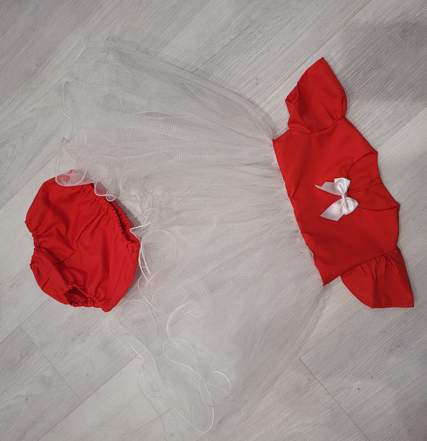 Christmas baby girls premium dress and bloomers handmade.by.meggyfifee