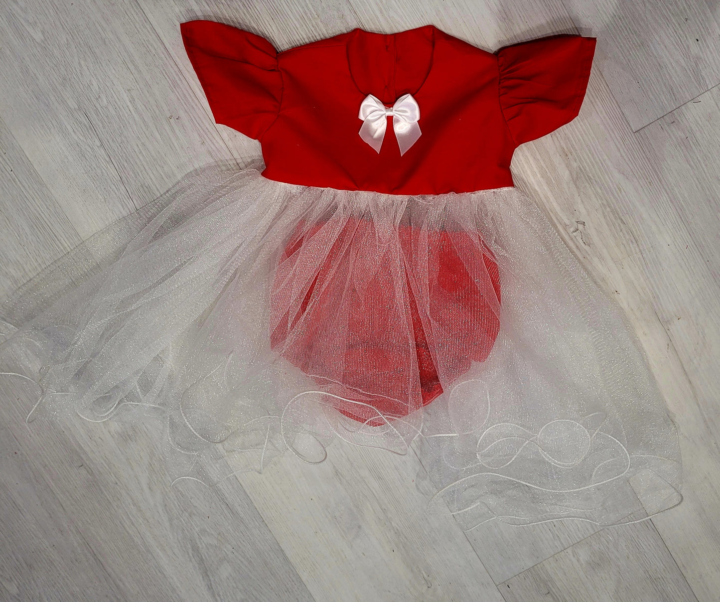 Christmas baby girls premium dress and bloomers handmade.by.meggyfifee