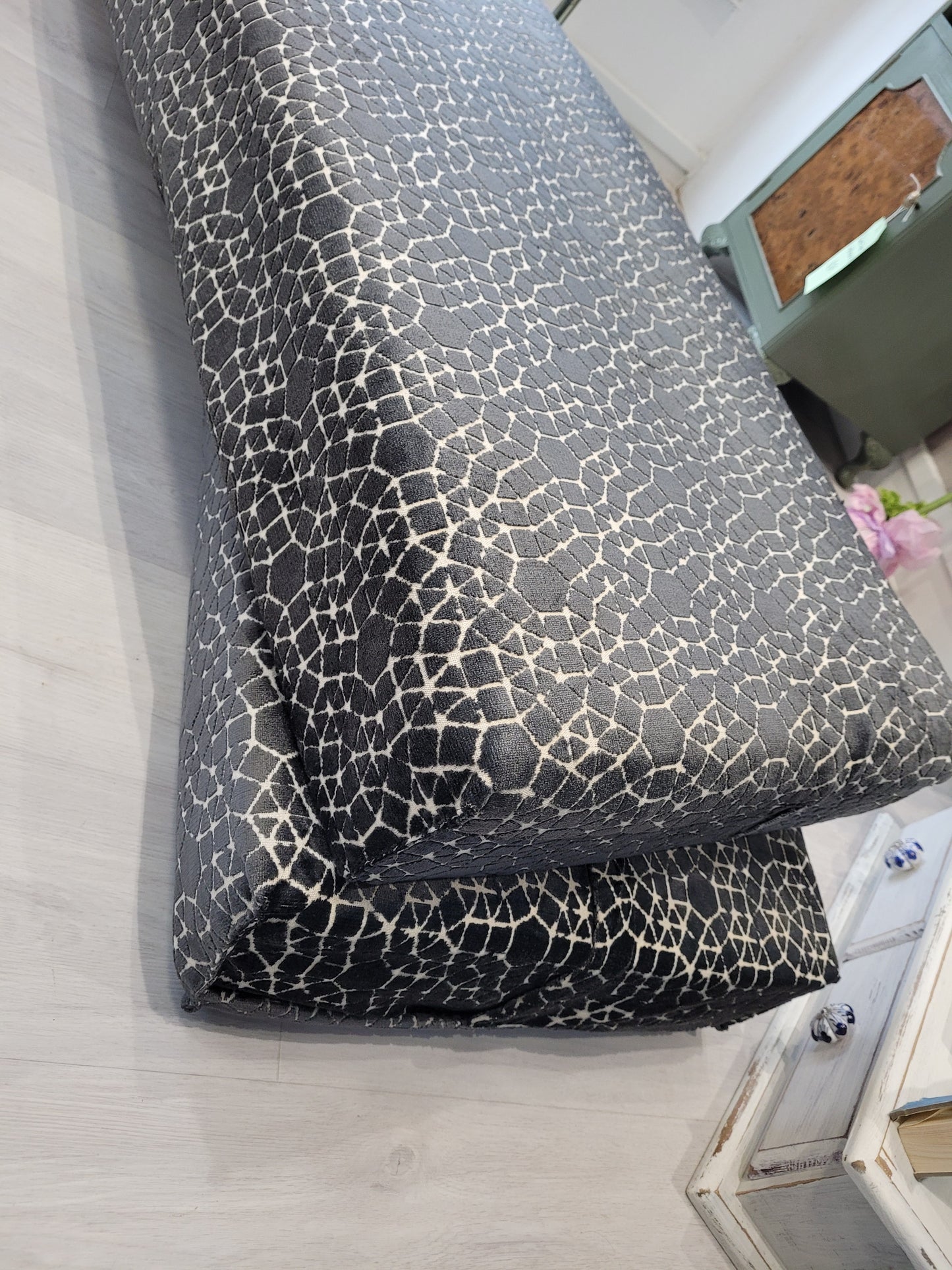 Caravan cushions recover handmade.by.meggyfifee