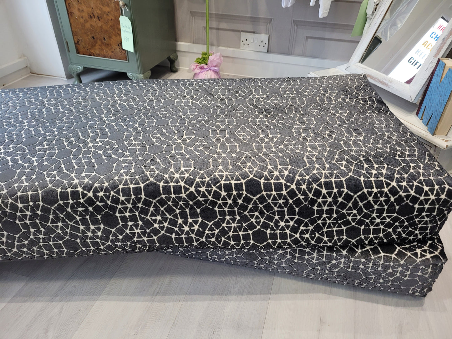 Caravan cushions recover handmade.by.meggyfifee