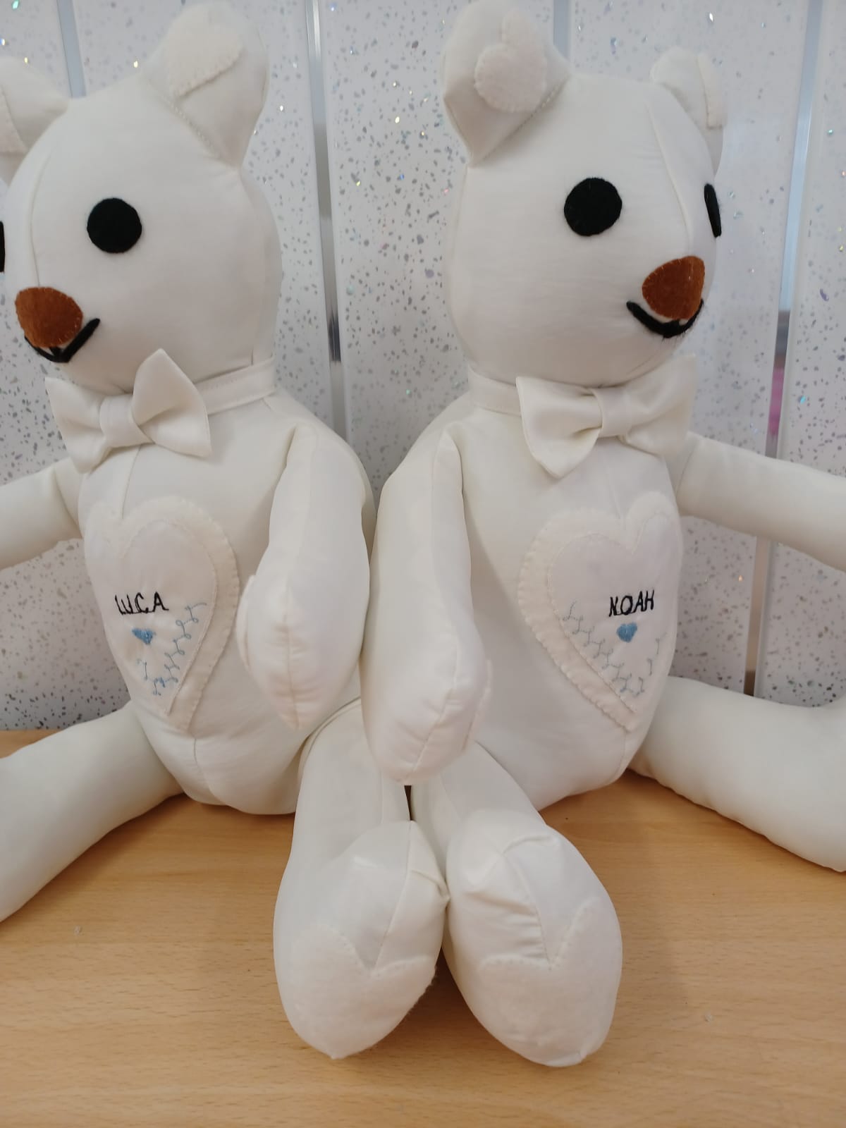 Wedding dress keepsake memory bears By.Meggy-Fifee