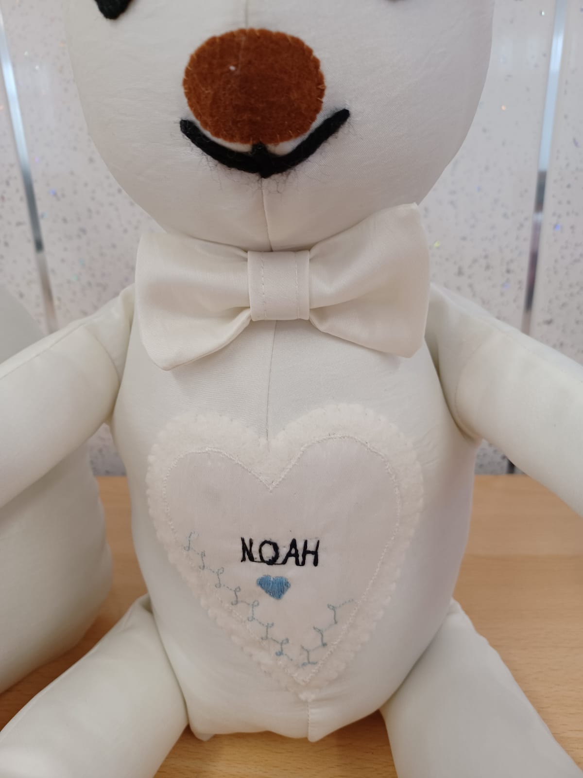 Wedding dress keepsake memory bears By.Meggy-Fifee