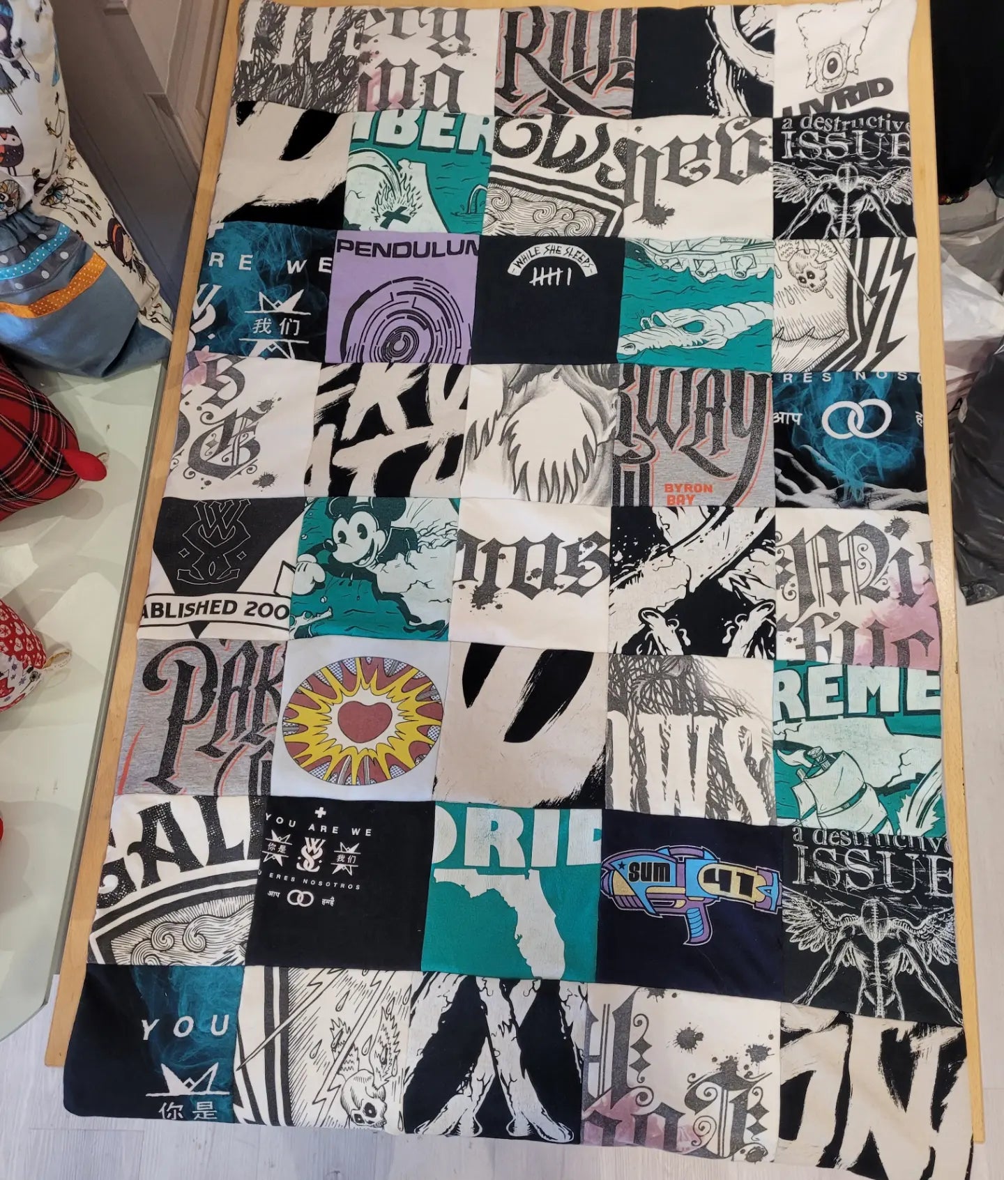 Shirts or t-shirts memory keepsake blanket By.Meggy-Fifee