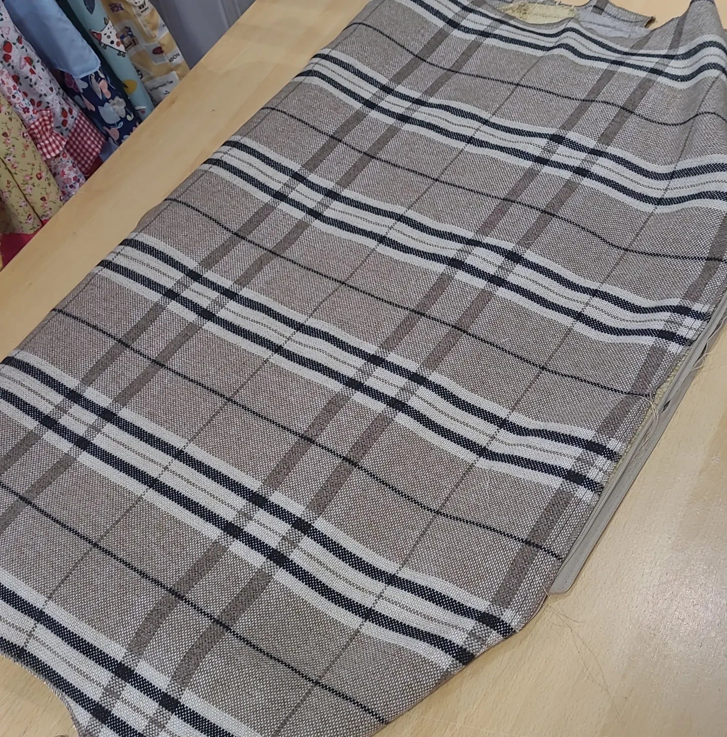 Caravan cushions recover handmade.by.meggyfifee