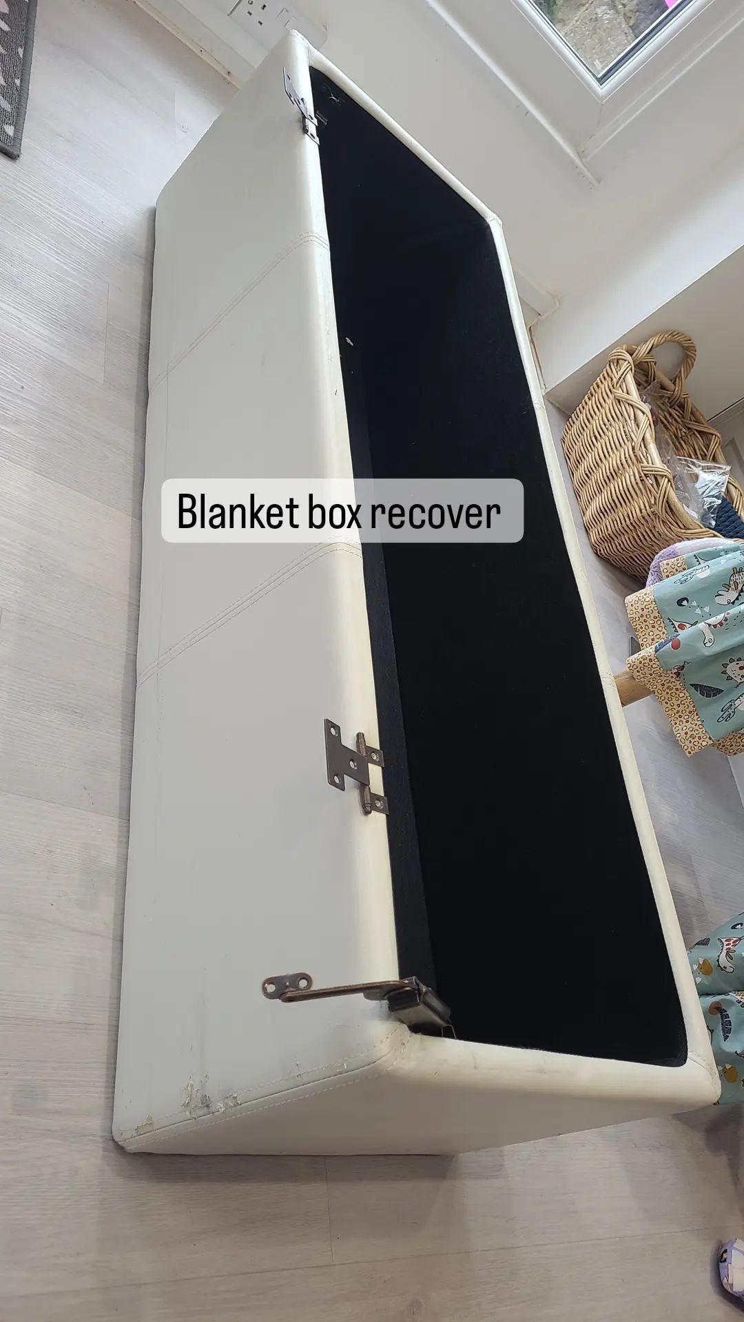 Blanket box recover handmade.by.meggy.fifee