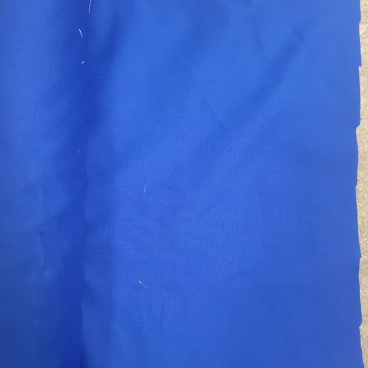 Royal blue cotton fabric by the metre