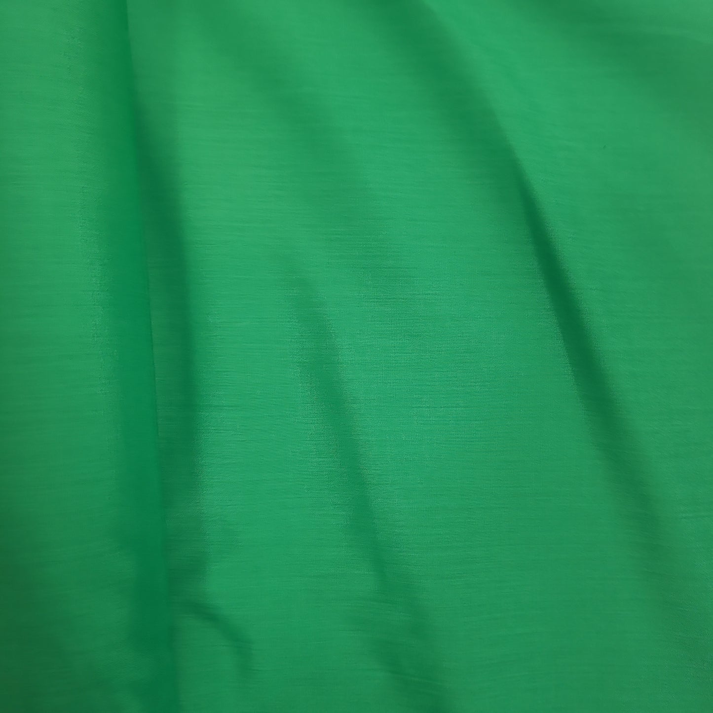 Frog green cotton fabric by the metre