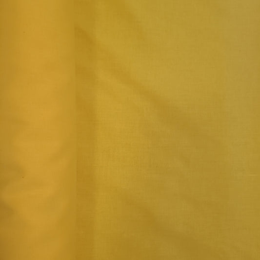 Yellow cotton material by the metre