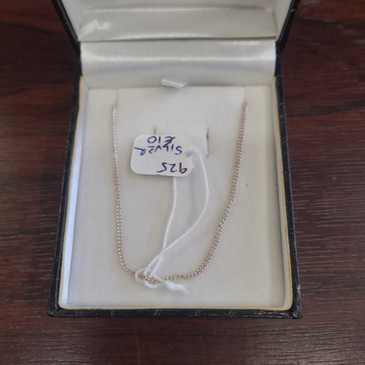 925 silver thin chain