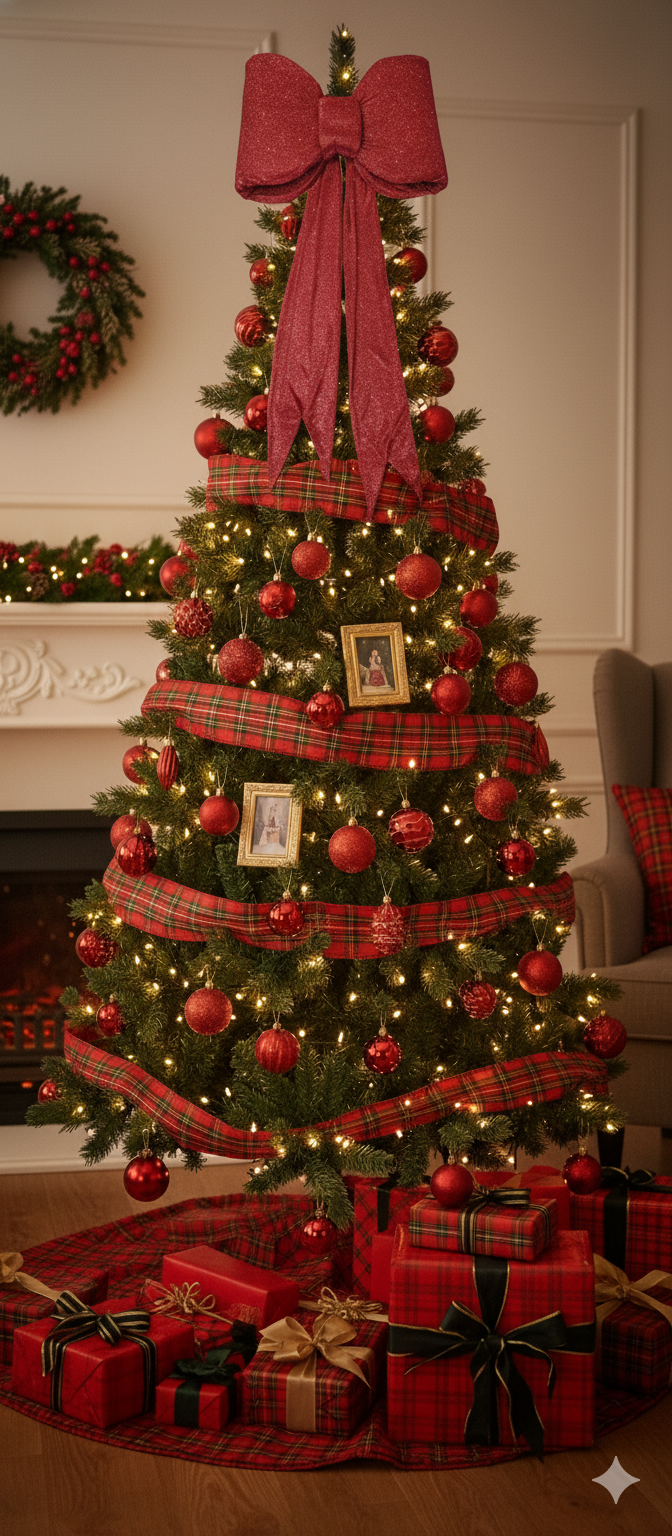 Large display red glitter bow bespoke made to order 🎀