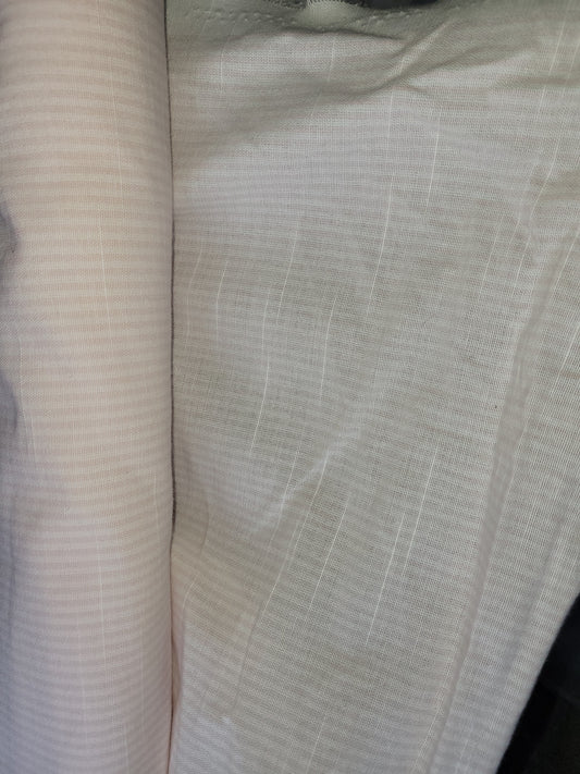 Balboa candy floss 100% cotton pale pink white stripe