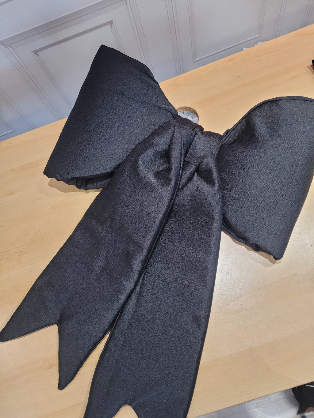Large black display bow for decoration/ events