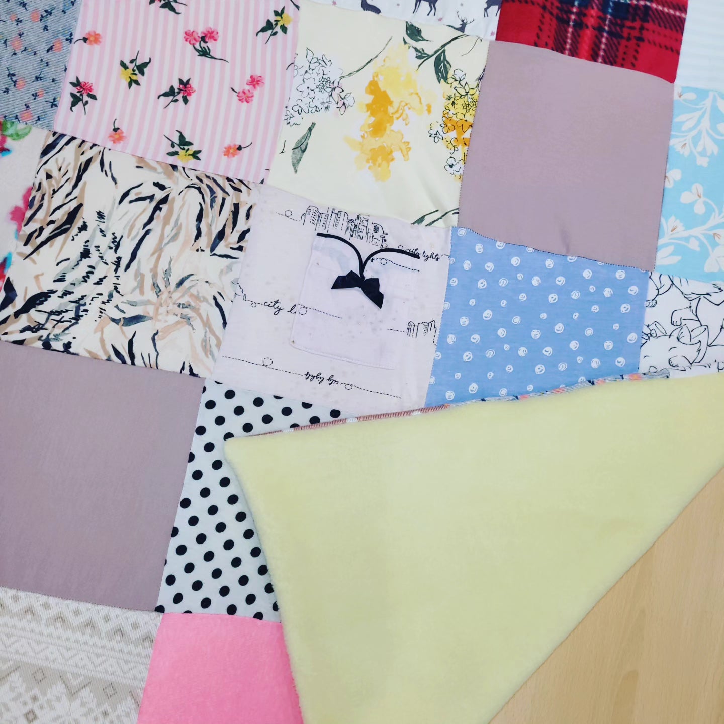 Baby clothing keepsake memory blankets xlarge By.MeggyFifee