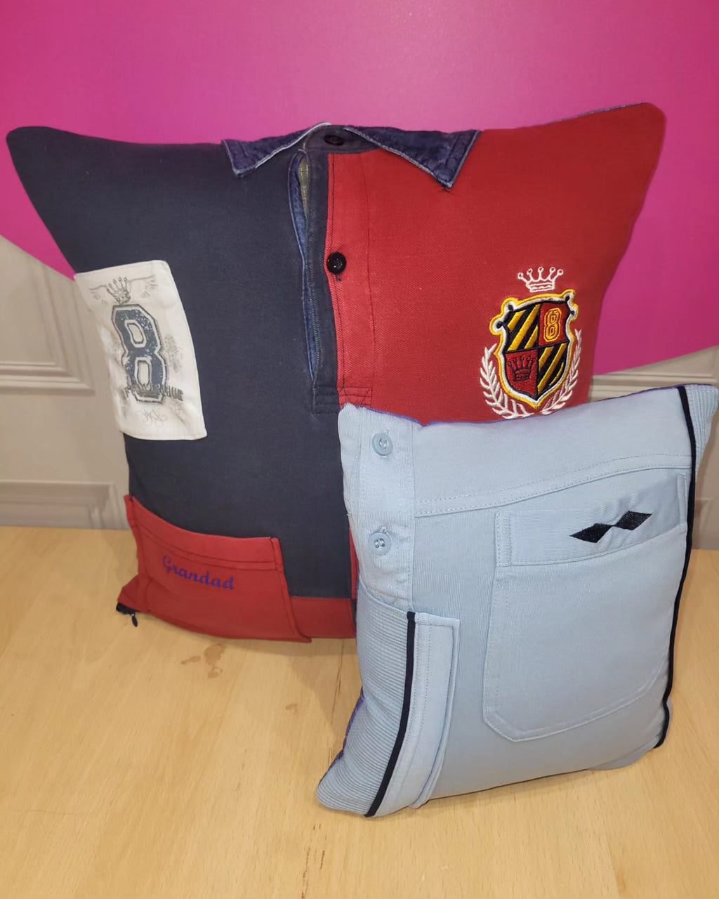 Memory keepsake cushions Handmade.By.MeggyFifee