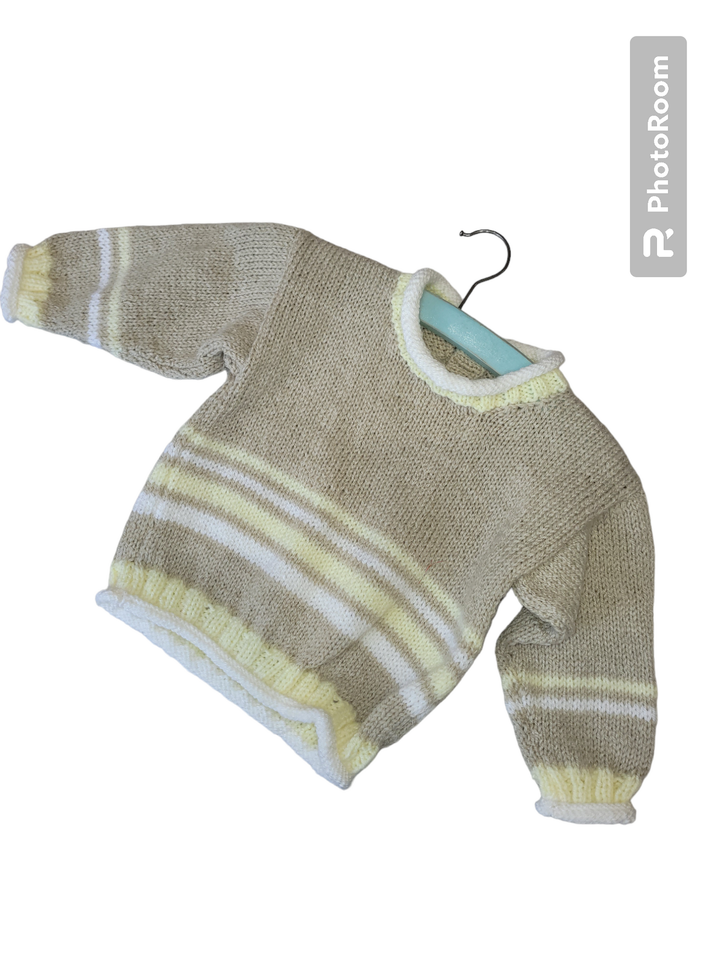 Handknitted unisex jumper and hat set Handmade.By.MeggyFifee