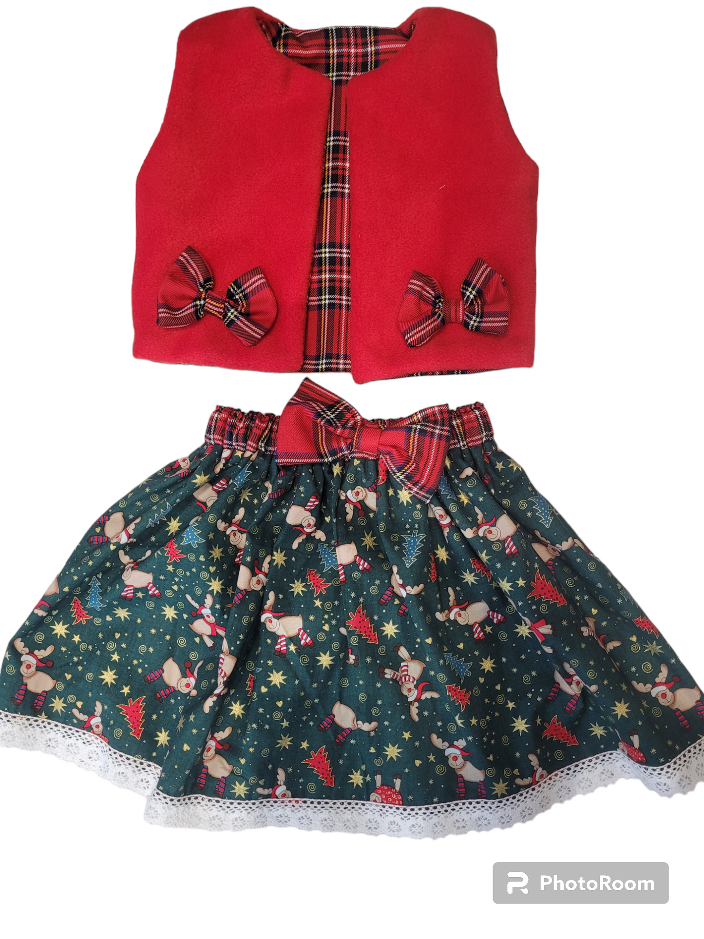 Christmas girls skirts Handmade.By.MeggyFifee