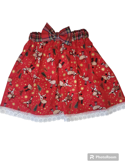 Christmas girls skirts Handmade.By.MeggyFifee