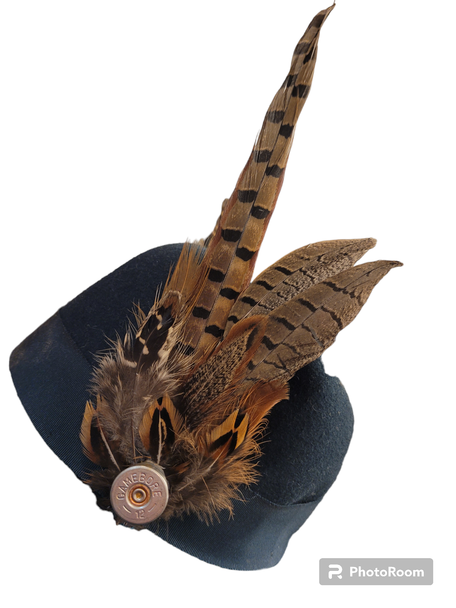 Bespoke handmade hat brooch pins by.feathers&tweed