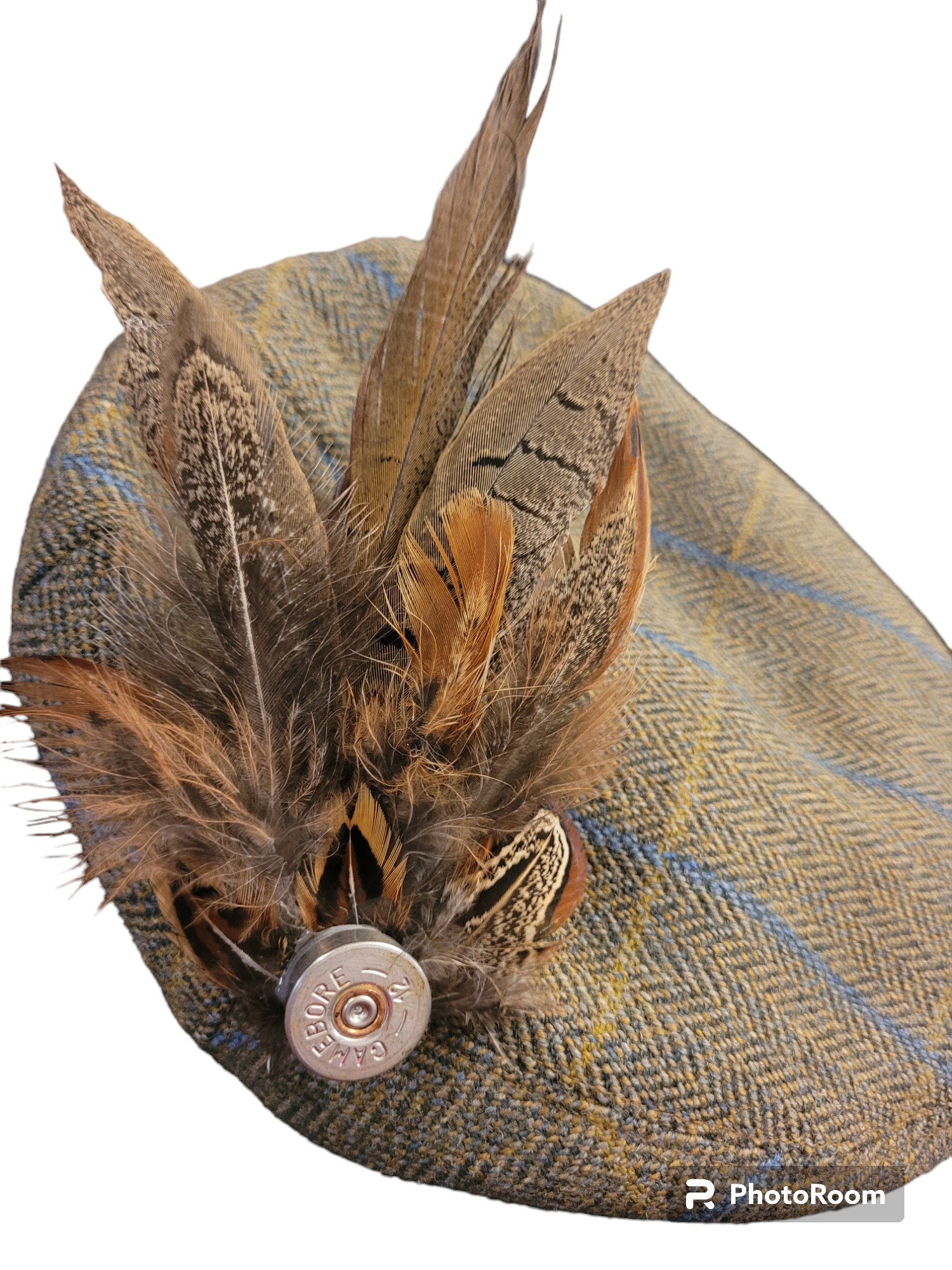 Bespoke handmade feather pins by.feathers&tweed