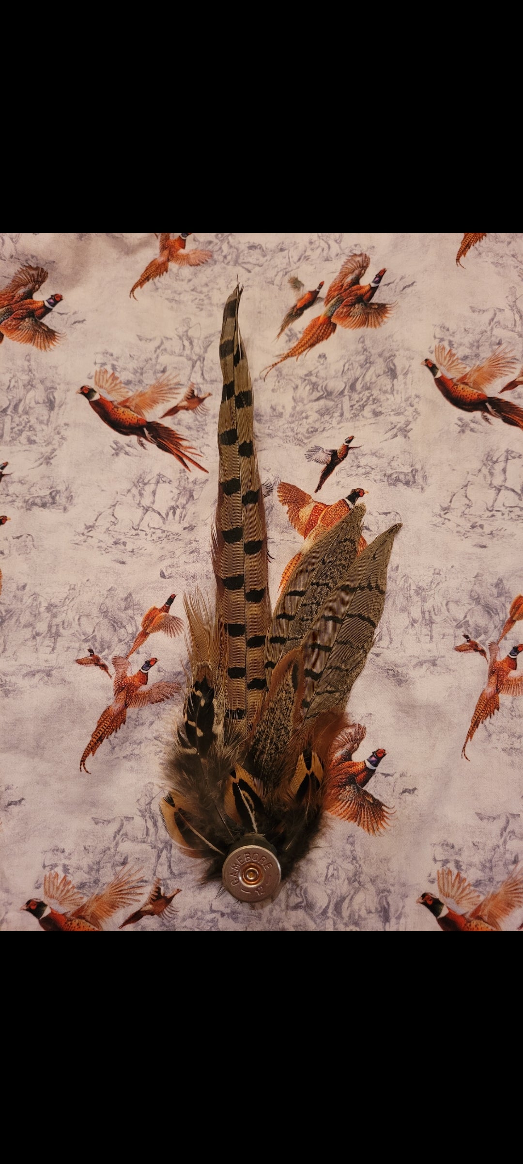 Bespoke handmade hat brooch pins by.feathers&tweed