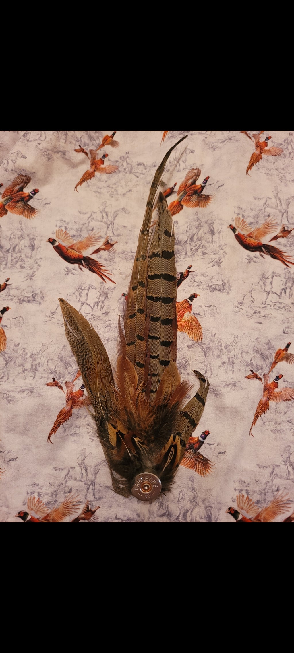 Bespoke handmade feather pins by.feathers&tweed