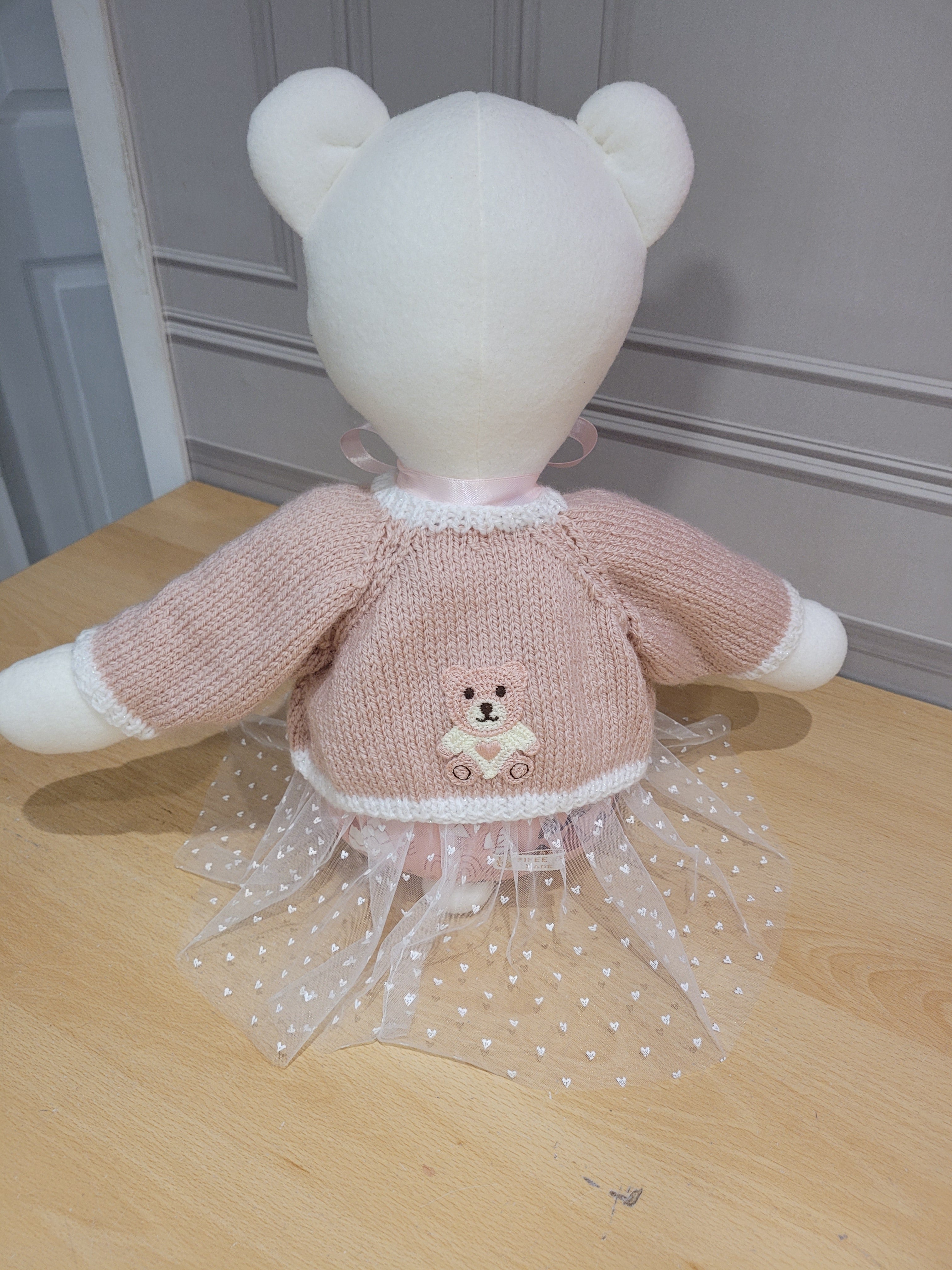 Handmade dress up Bear "Daisy"