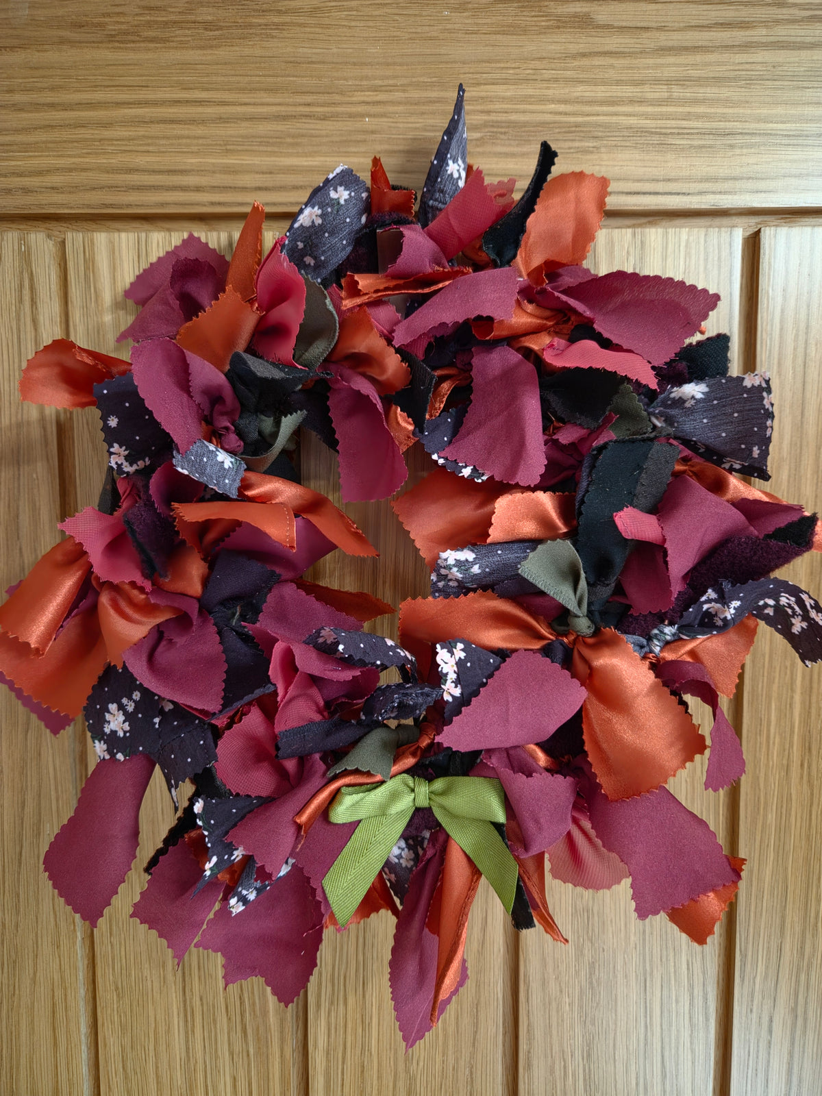 Rag wreath making workshop October Thursday 22nd 6pm