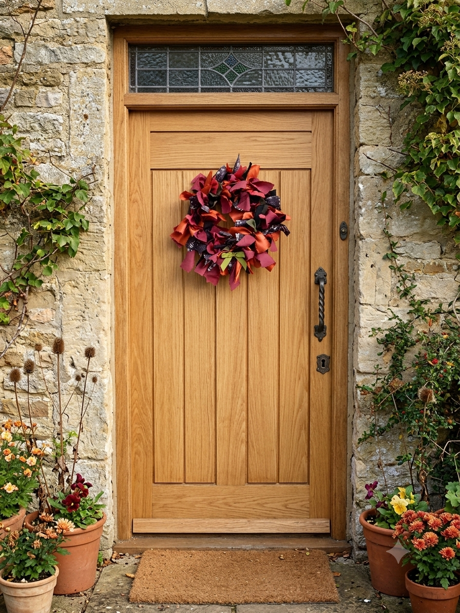 Rag wreath making workshop October Thursday 22nd 6pm