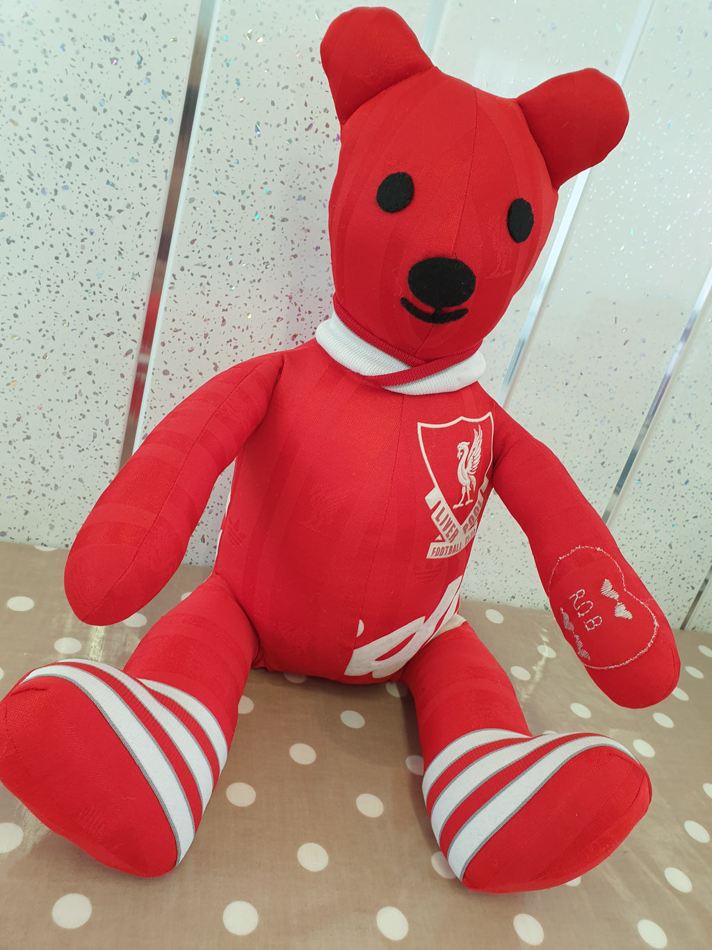 Sports shirts keepsake memory bears Handmade.by.MeggyFifee