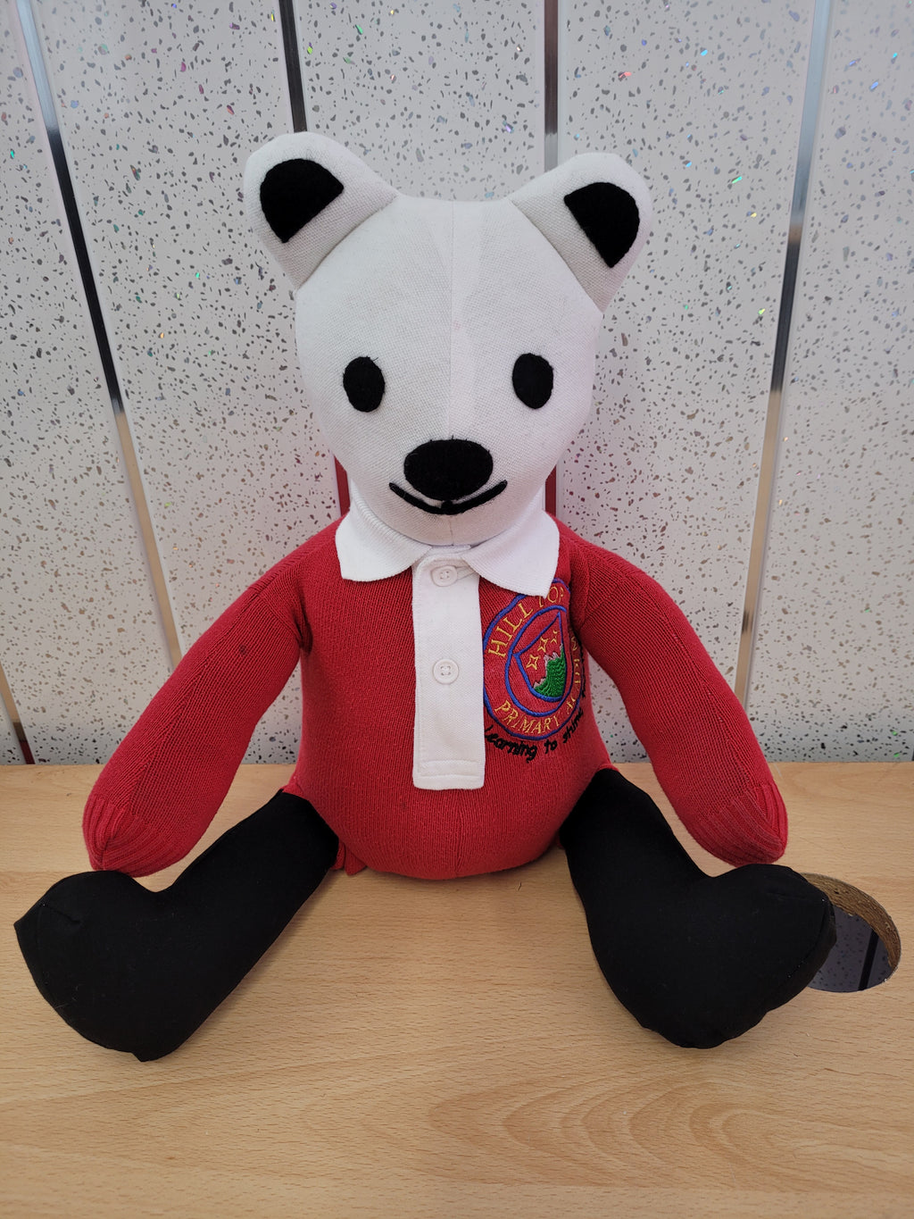 School uniform keepsake bear Handmade.By.MeggyFifee