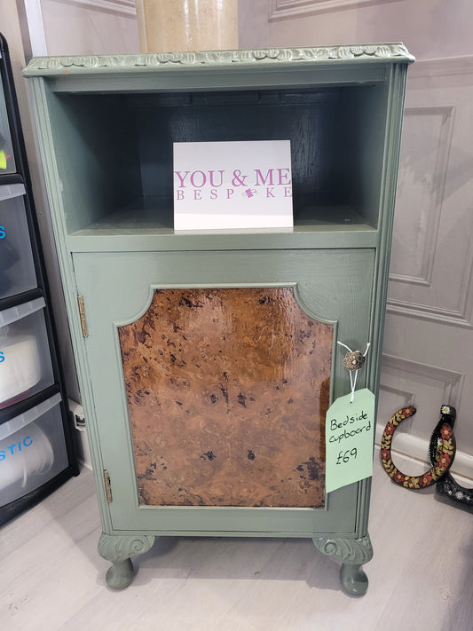Restored bedside cupboard handmade.by.meggyfifee