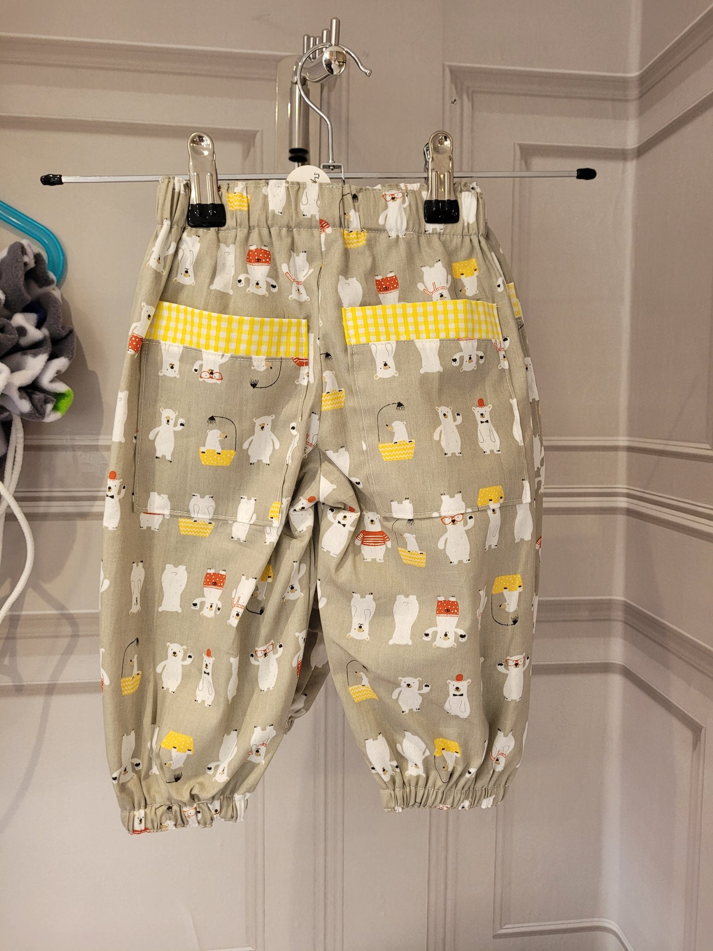 Baby boys bear trousers Handmade.by.meggyfifee