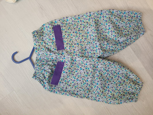 Handmade girls ditsy trousers and bobble Handmade.by.Meggy.fifee
