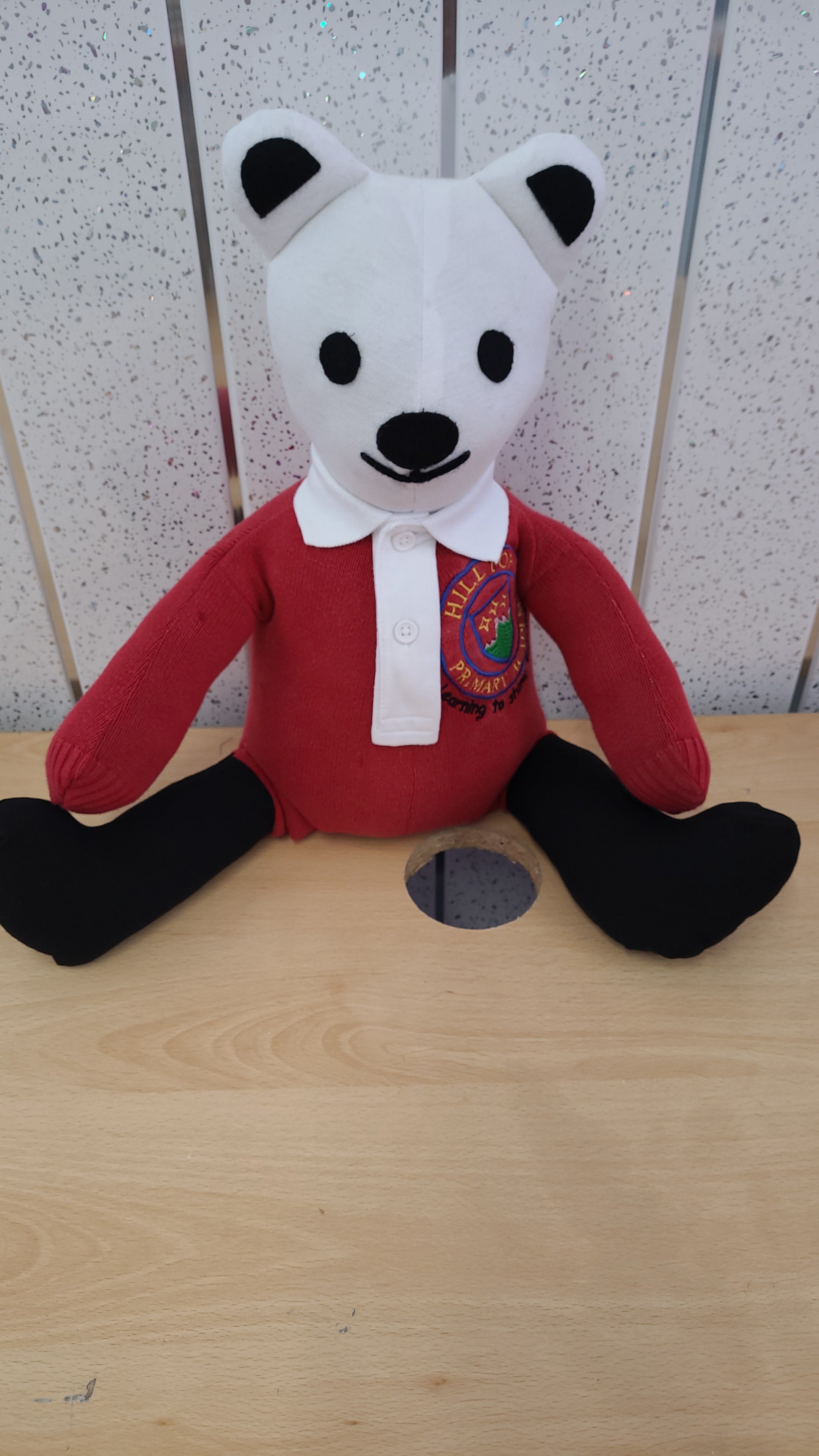 School uniform keepsake bear Handmade.By.MeggyFifee