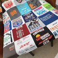 Sports shirts keepsake blanket Handmade.by.MeggyFifee