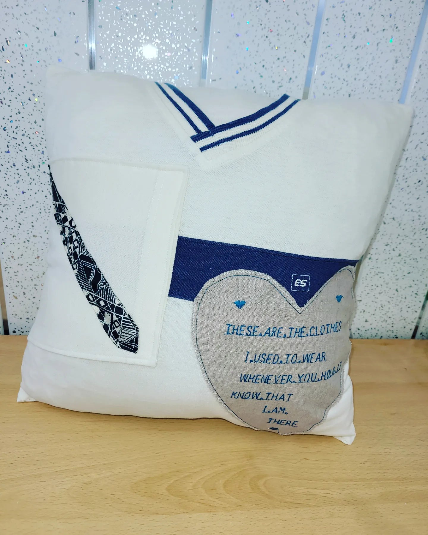 Memory keepsake cushions By.Meggy-Fifee